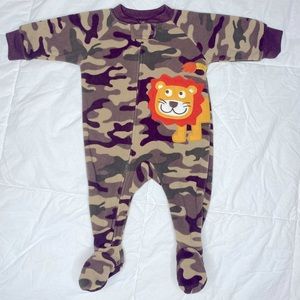 Camo Fleece Sleeper